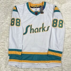 Adidas NHL San Jose Sharks "Brent Burns" Reverse Retro Jersey (H52337) Size 54